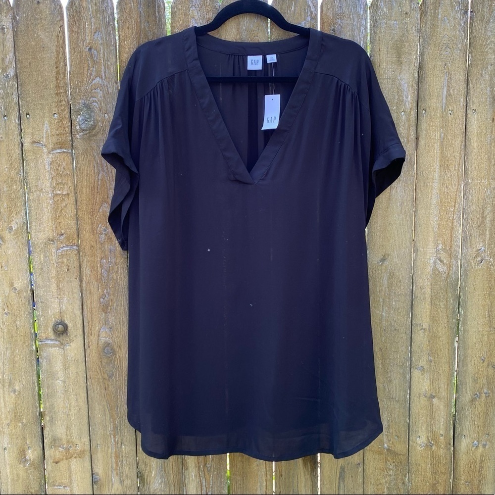 NWT GAP Factory Relaxed Fit Drapey Shirt Sz XXL